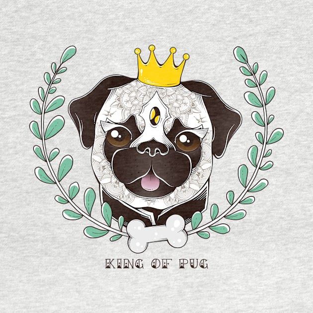 King Of Pug by GODZILLARGE